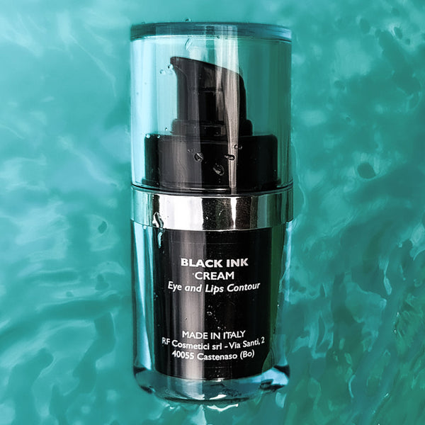 Black Ink Eye and Lip Contour Cream - Eyes and Lips Contour by Terme di Saturnia
